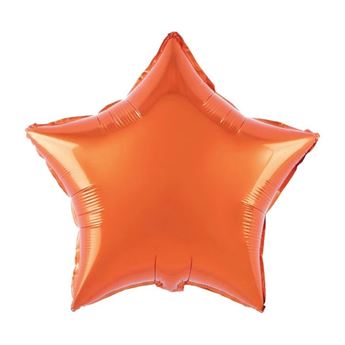 Picture of Globo Estrella Naranja (45cm)