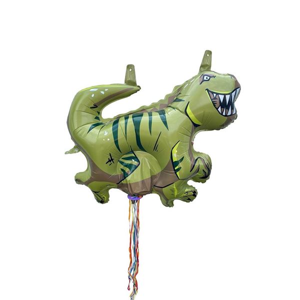 Imagen de Piñata Hinchable Dinosaurio Foil Reutilizable