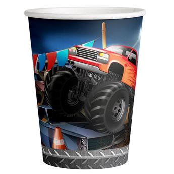 Picture of Vasos Monster Truck cartón (8)