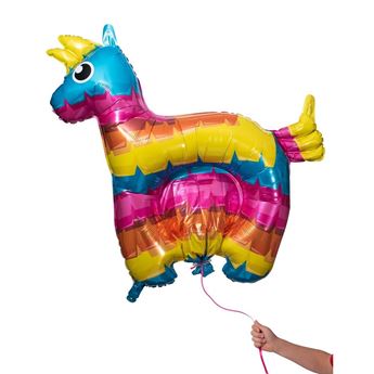 Imagens de Piñata Hinchable Burro Foil Reutilizable