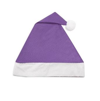 Imagen de Gorro Papá Noel Morado Navideño