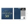 Imagen de Servilletas Azul Happy Birthday 50 papel 33cm (10 unidades)