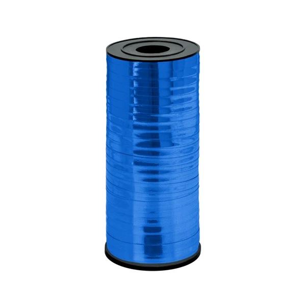 Picture of Rollo Cinta Azul Metalizada para Globos 92m x 5mm