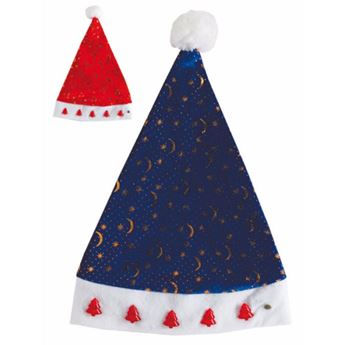 Imagens de Gorro de Papá Noel con Luz Azul o Rojo