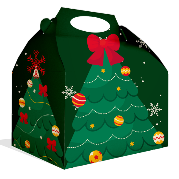 Picture of Caja Navidad Árbol  (20 x 16 x 11 cm)