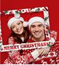 Imagen de Marco Photocall merry christmas (80cm x 60cm)