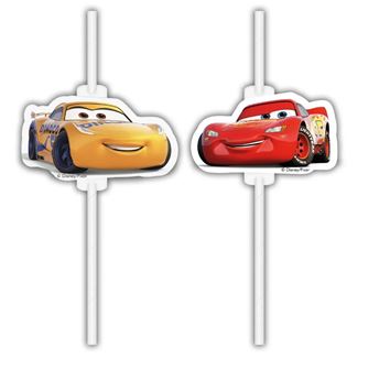 Picture of Pajitas de Cars papel (4 unidades)