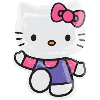 Imagens de Globo de Foil Hello Kitty grande