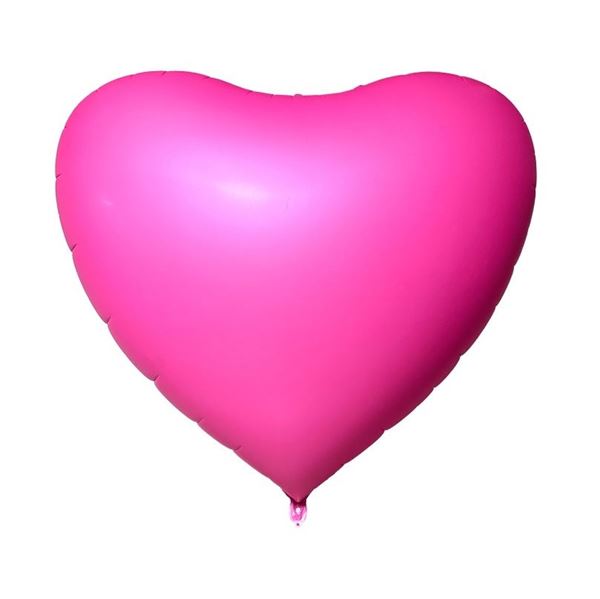 Imagen de Globo Corazón Jumbo Foil Fucsia 170cm / 68 pulgadas