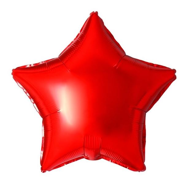 Imagen de Globo Jumbo Estrella Foil Roja 170cm / 68 pulgadas