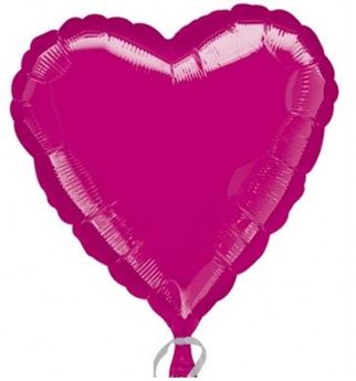 Picture of Globo Corazón Fucsia Jumbo (81cm)