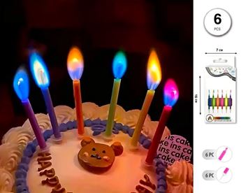 Imagens de Velas de Cumpleaños con Llama de Colores (6)