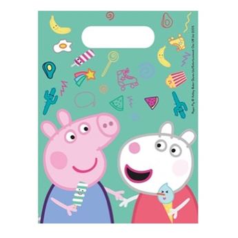 Imagen de Bolsas Peppa Pig y George papel  (6 unidades)