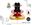 Imagen de Stand Cupcake Mickey Mouse (30cm x 33cm)