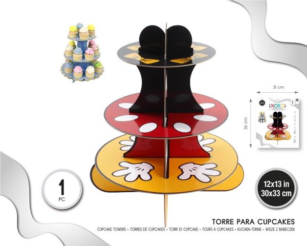 Imagens de Stand Cupcake Mickey Mouse (30cm x 33cm)