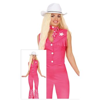 Imagens de Disfraz Vaquera Rosa Country Mujer (Talla 42-44)