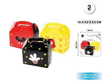 Imagen de Cajas Mickey Mouse (2 unidades)