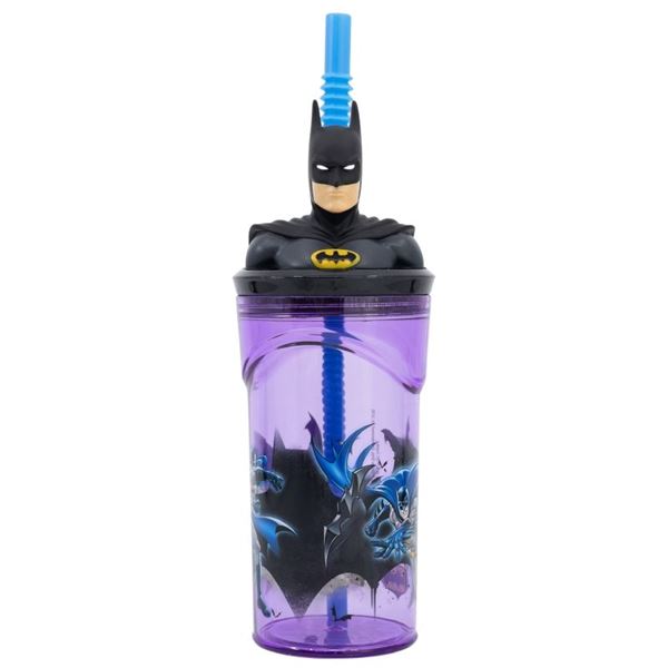 Imagen de Vaso Batman Figurita 3D 360ml (1 unidad)