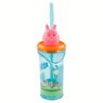 Imagen de Vaso Peppa Pig 3D Plástico Reutilizable con Pajita 360 ml