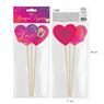 Imagen de Topper Decorativo para Flores "Love" (Pack de 3 piezas)