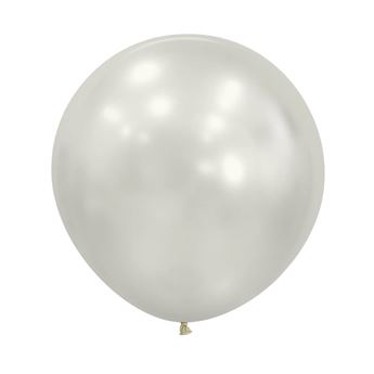 Imagens de Globos Blanco Nacar Silk 45cm Sempertex R18-806 (15)