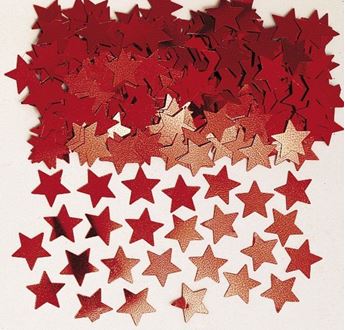 Picture of Confeti Estrella Roja Metálica (14g)