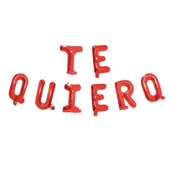 Imagen de Globo "Te Quiero" Rojo Foil (40cm)