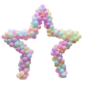 Imagen de Arco de Globos Estrella 2,8mx2,7m + Base 32X5cm