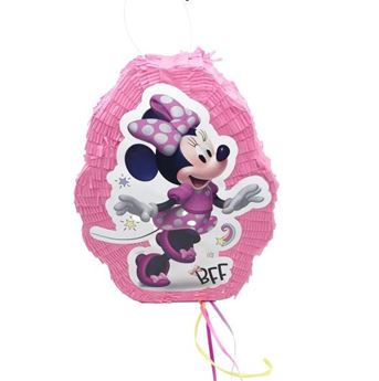 Imagen de Piñata Minnie Mouse Disney Cartón Golpear