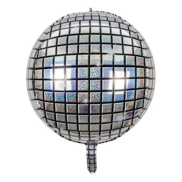 Imagen de Globo Esfera Bola Disco Foil (55cm)