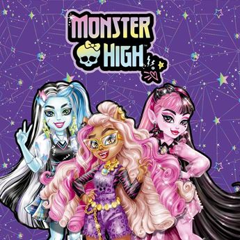 Imagen de Servilletas de Monster High papel 33cm (20 unidades)