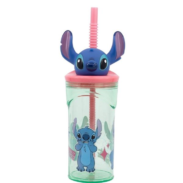 Imagen de Vaso Stitch Figurita 3D 360ml (1 unidad)