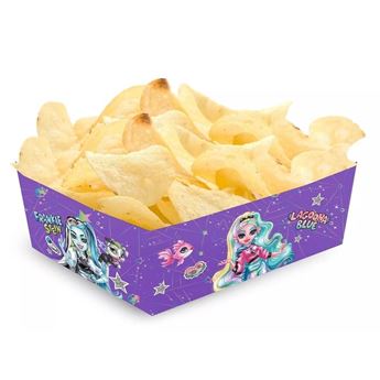 Imagens de Bandeja Monster High Snack cartón (14x10x5cm)