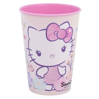 Picture of Vaso Hello Kitty Plástico Duro Reutilizable 260ml (1 unidad)