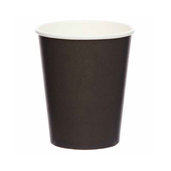 Imagens de Vasos Negro Carbón cartón 237ml (8 unidades)