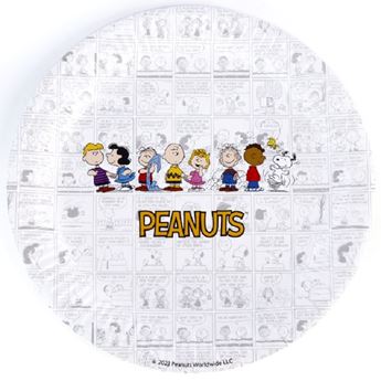 Imagen de Platos Snoopy Peanuts cartón 23cm (6 unidades)