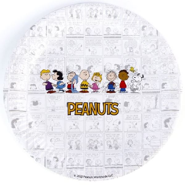 Imagen de Platos Snoopy Peanuts cartón 23cm (6 unidades)