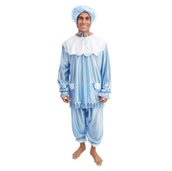 Imagens de Disfraz de Bebé Azul para Adulto (Talla L-XL)