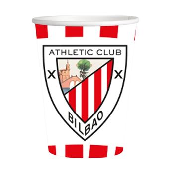 Imagen de Vasos Athletic de Bilbao cartón 250ml (8 unidades)