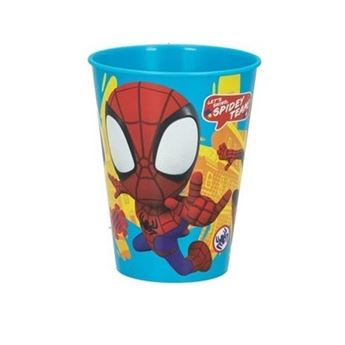 Imagens de Vaso Spidey y Amigos Plástico Reutilizable 260ml (1 unidad)