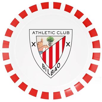 Imagen de Platos Athletic de Bilbao cartón 23cm (8 unidades)