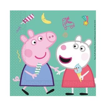 Picture of Servilletas Peppa Pig y Amigos papel 33cm (20 unidades)