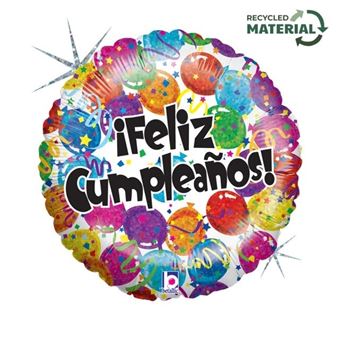 Imagen de Globo Feliz Cumpleaños Globos Colores