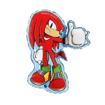 Imagens de Globo Knuckles de Sonic Foil (54cm x 50cm)