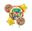 Imagens de Bouquet Globos Minions Foil (5uds)