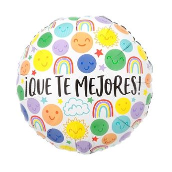 Picture of Globo Que Te Mejores Foil Caritas (43cm)