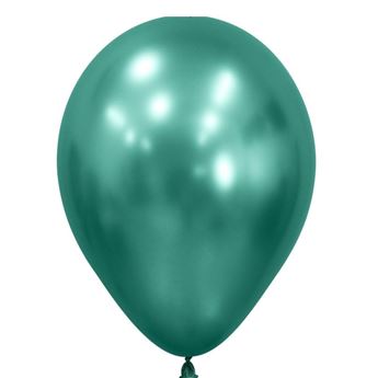 Imagen de Globos Réflex Verde Aurora 13cm Sempertex R5-932 (50)