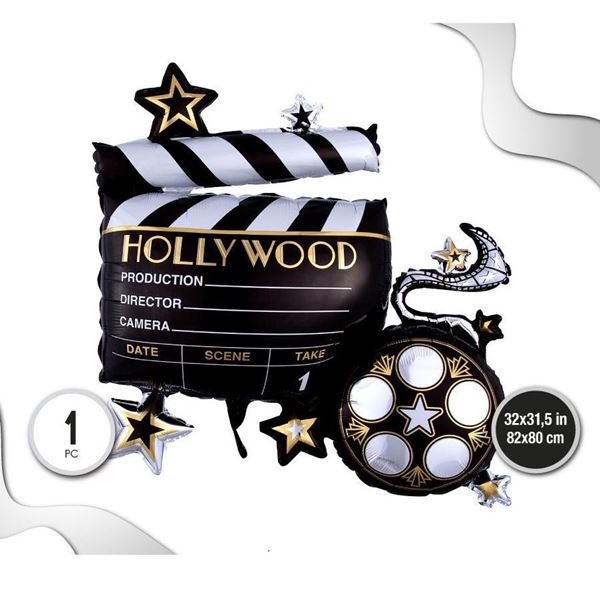 Picture of Globo Hollywood Claqueta Cine Foil (80cm)